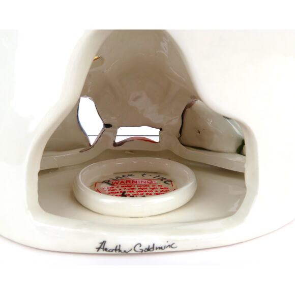 Blue Sky Clayworks Nativity T-lite Ceramic Candle Holder by Heather Goldminc - Picture 11 of 12